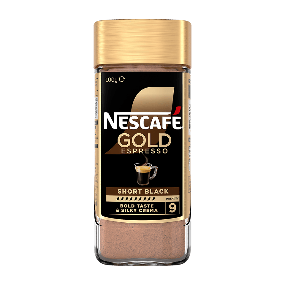 NESCAFÉ Gold Short Black Instant Coffee | NESCAFÉ AU